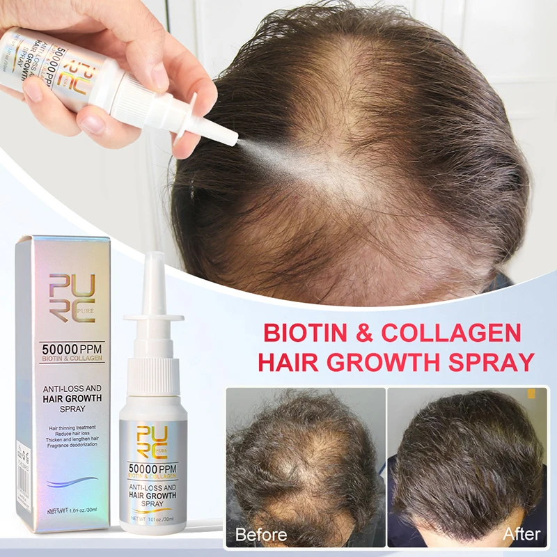 Biotin Hair Growth Products for Men Women